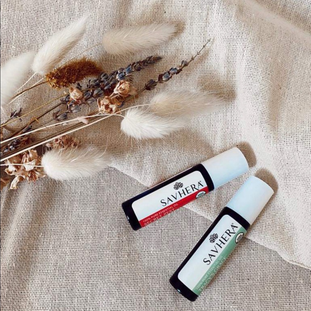 New Savhera 100% Pure Essential Oil Roll On‎ Set